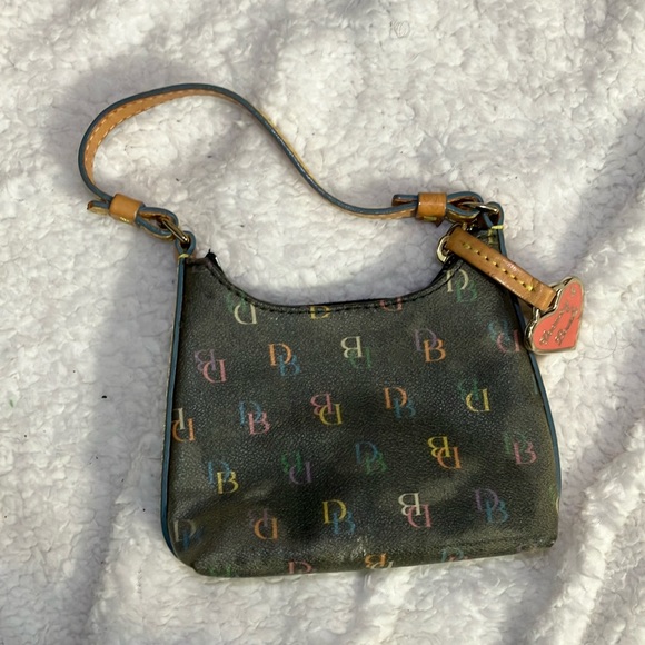Dooney & Bourke Handbags - Black Colorful Dooney & Bourne Mini Bitsy Purse
